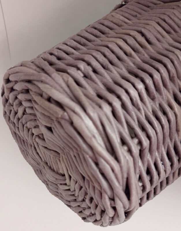 Celovypletaný košík (kvetináč) - dno